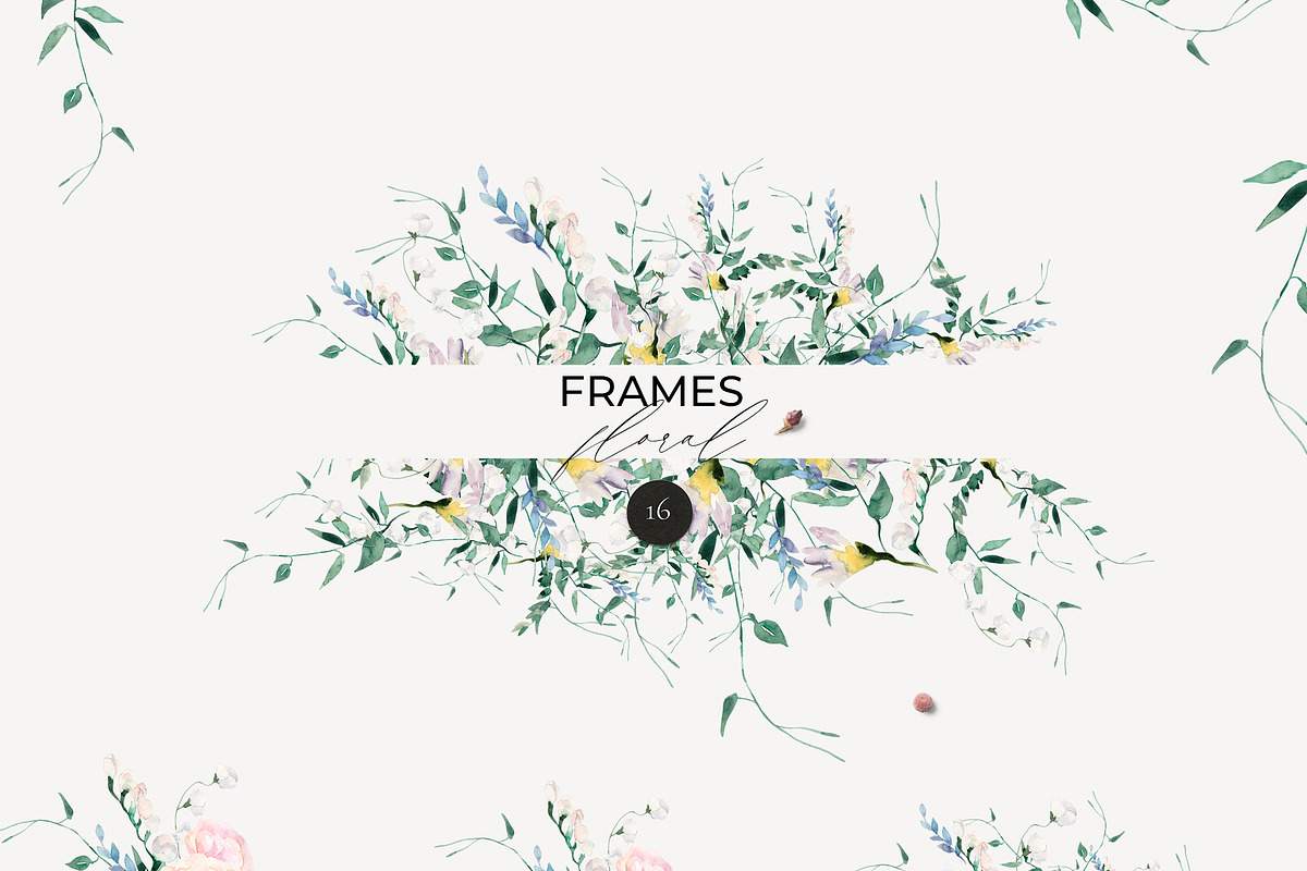 REGENCY ERA watercolor flowers, a Decorative Illustration by Lana Elanor (Photo 5 of 13)