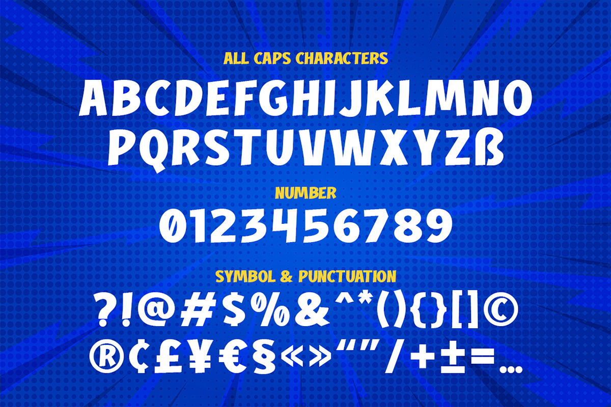 Comic Beacon - Comic Cartoon Font, a Sans Serif Font by Pekotype (Photo 3 of 13)