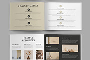 Course Workbook Layout Template, a Brochure Template by ContestDesign (Thumbnail 4 of 5)