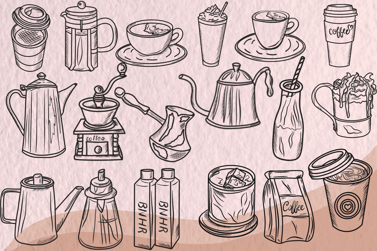 Coffee Digital Stamps, a Graphic by Favorites_Art (Photo 8 of 15)