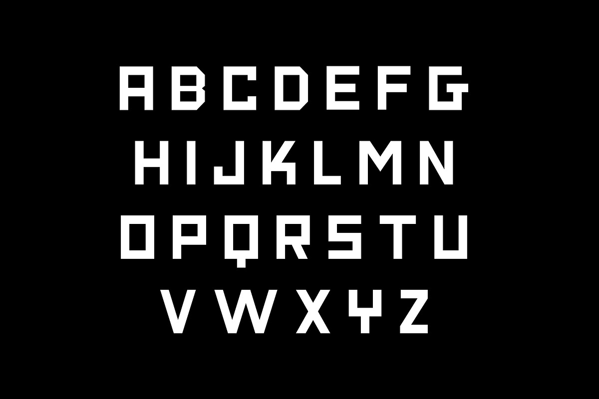 Jackknife - Edgy Display Font preview 8