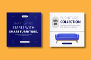 Smart Furniture Sale Social Media, a Social Media Template by MightyDesign (Thumbnail 5 of 8)