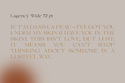 Lagency - Elegant Serif | 10 Fonts, a Serif Font by Craft Supply Co. (Thumbnail 9 of 12)