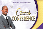 Church Conference Flyer Poster, a Flyer Template by Artolus (Thumbnail 3 of 3)