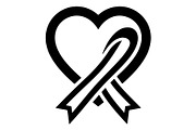 Cancer Awareness Heart Ribbon, an Object Graphic by Gfx_Store (Thumbnail 15 of 16)