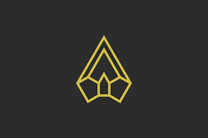 letter A house residential logo, a Branding & Logo Template by Rasagama Studio
