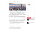 Vispa - Modern Blog HTML Template, a Websites & App Template by FlyTemplates.com (Thumbnail 5 of 8)