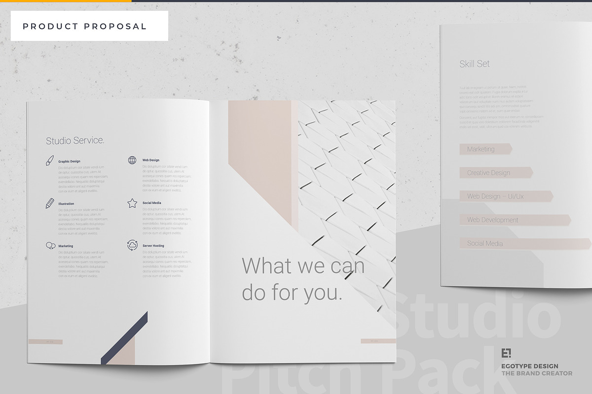 Calm Proposal, a Brochure Template by Egotype (Photo 16 of 25)