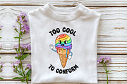 LGBT Bundle Quotes Sublimation, an Illustration by DreamArtGraphic (Thumbnail 2 of 4)