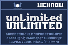 Unlimited Font