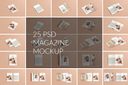 Magazine / Brochure Mockup, a Books & Magazine Mockup by Mockup Supper (Thumbnail 1 of 27)