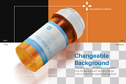 Medicine Plastic Bottle Mockup Set, a Packaging Mockup by Remnand Studio (Thumbnail 6 of 10)
