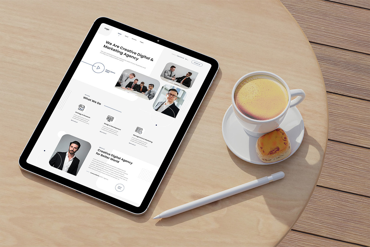 iPad Tablet Mockup Bundles, an iPad Mockup by Graphic Aesthetic (Photo 21 of 25)