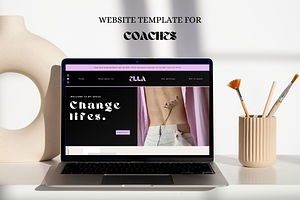 Website Template for Coach