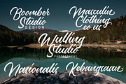 Hamburg Font, a Script Font by AQR Studio (Thumbnail 3 of 4)