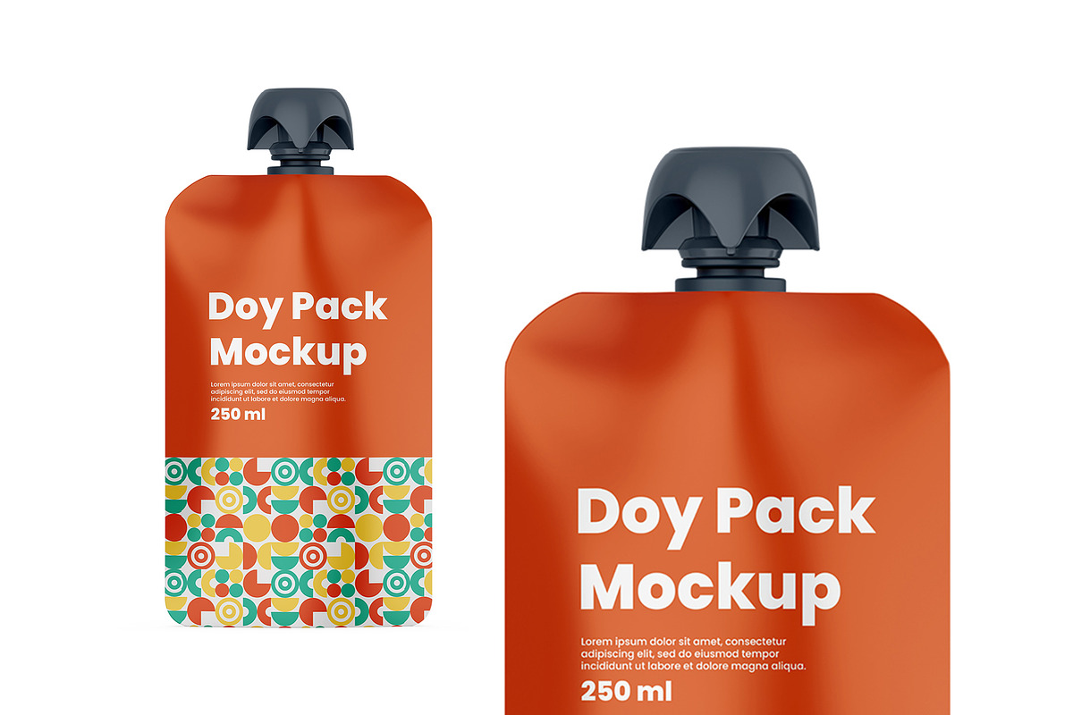Doy-Pack Mockup, a Product Mockup by Mockupfit (Photo 3 of 3)