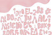 ok cool, metallic bubble font duo, a Font by ana & yvy (Thumbnail 16 of 18)
