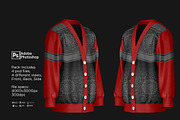 Mens Drafting Cardigan Mockup, a Hoody Mockup by Nanggroe Scripting (Thumbnail 3 of 9)