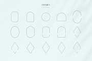 Floral logo elements and templates, a Graphic by Vasylyka (Thumbnail 8 of 12)