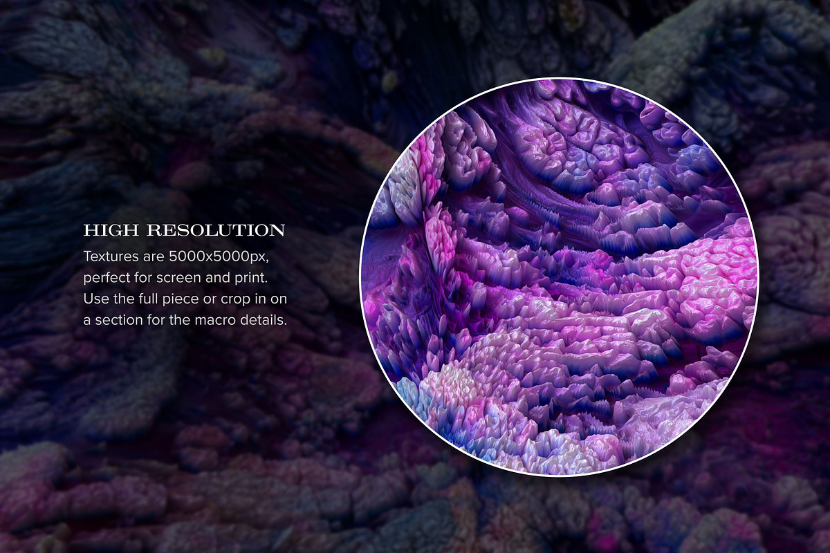 Ruminate: 3D Paint Textures, a Texture Graphic by Chroma Supply