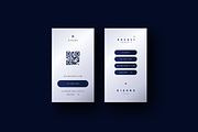 Ferlin - Vertical Business Cards, a Business Card Template by Ctrl space studio (Thumbnail 4 of 9)