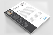 2-piece Elegant Resume set, a Resume Template by graphicforest (Thumbnail 7 of 9)