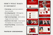Bold Wix Studio Landing Page Website, a Wix Template by AdvertFox (Thumbnail 3 of 9)