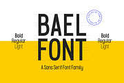 Bael | Font Family, a Sans Serif Font by Glyph44 (Thumbnail 1 of 13)