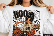 Halloween Boo Girl Glitter SpookyPNG, an Object Illustration by DreamCafeArt (Thumbnail 1 of 6)