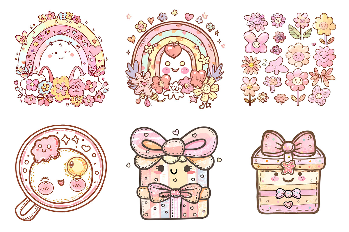 Retro Mothers Day Clipart, an Illustration by SinaCreation (Photo 5 of 11)
