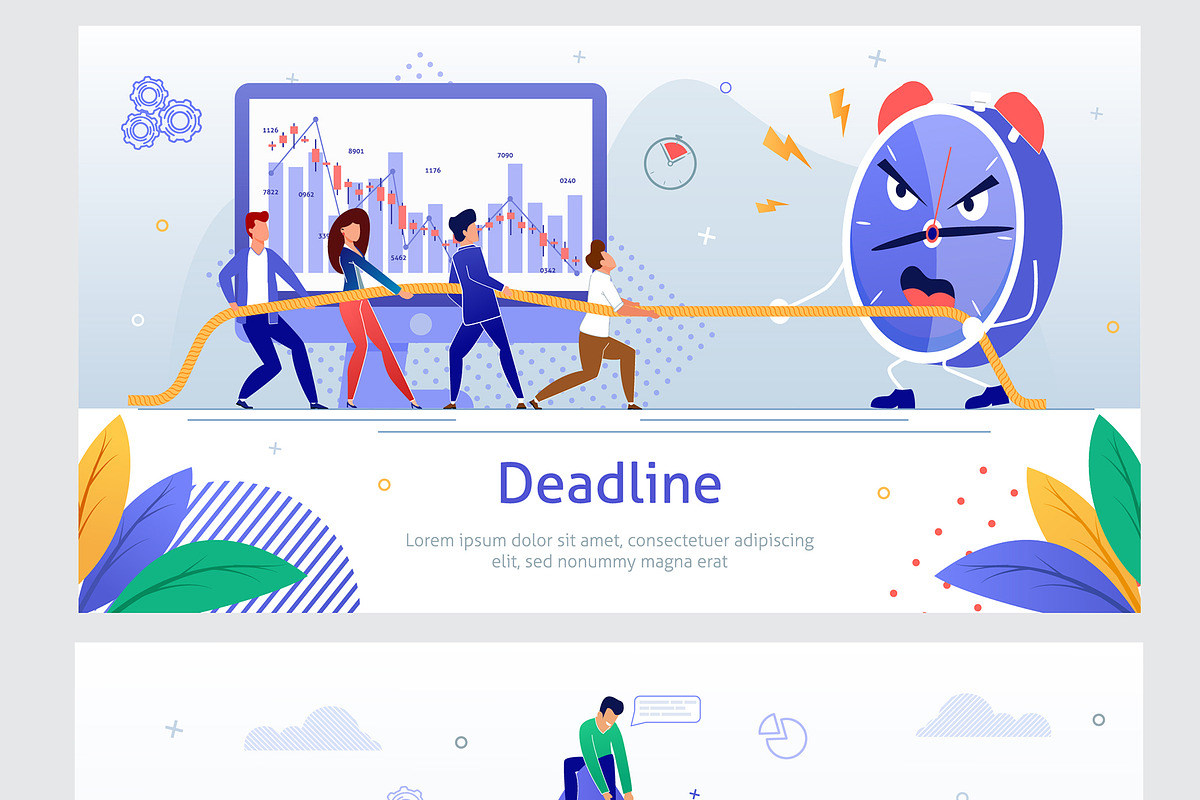 Office Team Flat Scenes, a Websites & App Template by PavelVinnik (Photo 3 of 3)