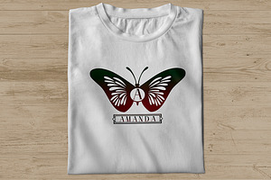 Butterfly Monogram