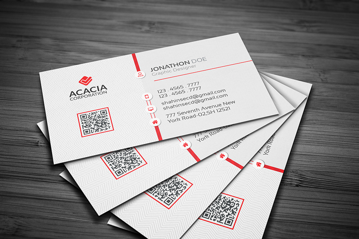 Round Business Card, a Business Card Template by DesignGhar (Photo 7 of 8)