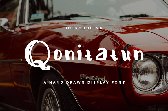 Qonitatun Font Display Feminine preview 6