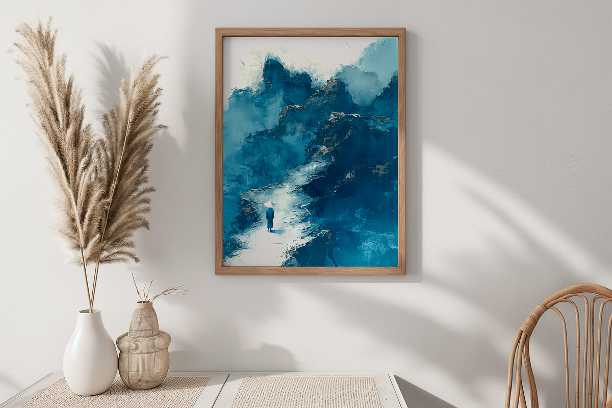 Boho Style Frame Mockup Bundle, a Household Mockup by AlineArtStore (Photo 4 of 12)