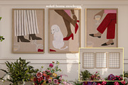 BRIDGET | Floral Frame Mockups SET, a Household Mockup by SoleilHomeMockups (Thumbnail 5 of 12)