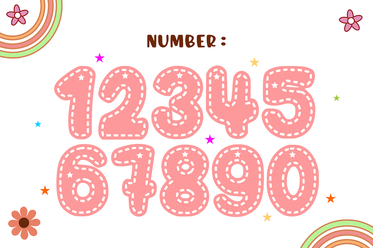 Blink Blink - Kids Font Types, a Sans Serif Font by KiddoGlyphs Studio (Photo 3 of 3)