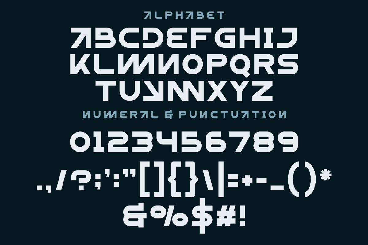 Moonstone - Modern Techno Font, a Sans Serif Font by MaikoHatta (Photo 2 of 4)