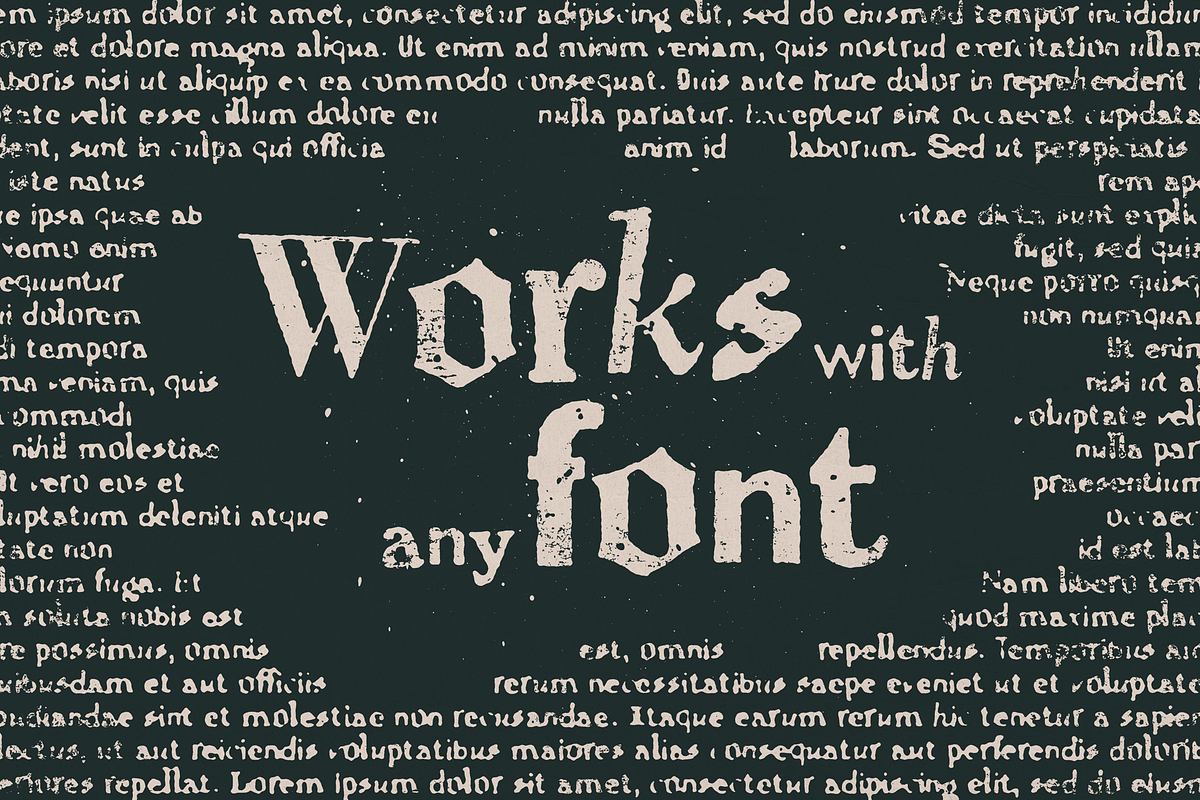 Ink Bleed Text Effect Template, a Layer Style Add-On by Mint Pixels (Photo 2 of 8)