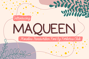 Maqueen Fun Display Font