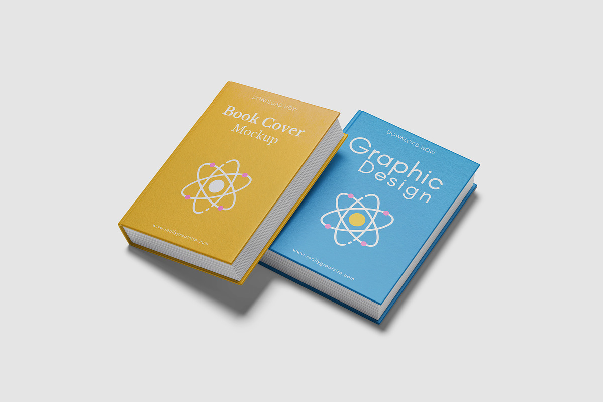 Book Cover Mockup, a Product Mockup by Difa Design (Photo 4 of 8)