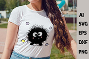 Soot Sprite Soot Ball Vector Clipart, an Object Illustration by ARTify Illustrations (Thumbnail 5 of 5)