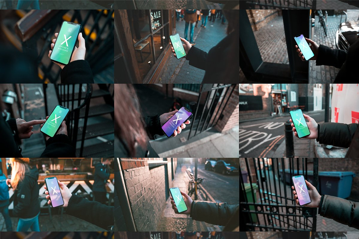 MEGA PSD MOCKUP BUNDLE 40 IN 1, an iPhone Mockup by North&Nano (Photo 11 of 11)