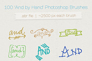100 'And by Hand' PS Brushes, a Brush Add-On by Frisk Shop (Thumbnail 2 of 2)