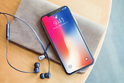 iPhone X Mockup v2, an iPhone Mockup by 2dsight (Thumbnail 4 of 5)