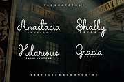 The Grateful Script, a Script Font by Sronstudio (Thumbnail 4 of 15)