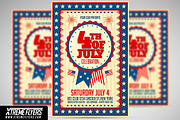 4th Of July Flyer Template, a Flyer Template by XtremeFlyers (Thumbnail 1 of 2)