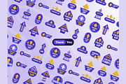 Swipe Up 3D Icons, an Object 3D Model by Rakata Studio (Thumbnail 6 of 7)