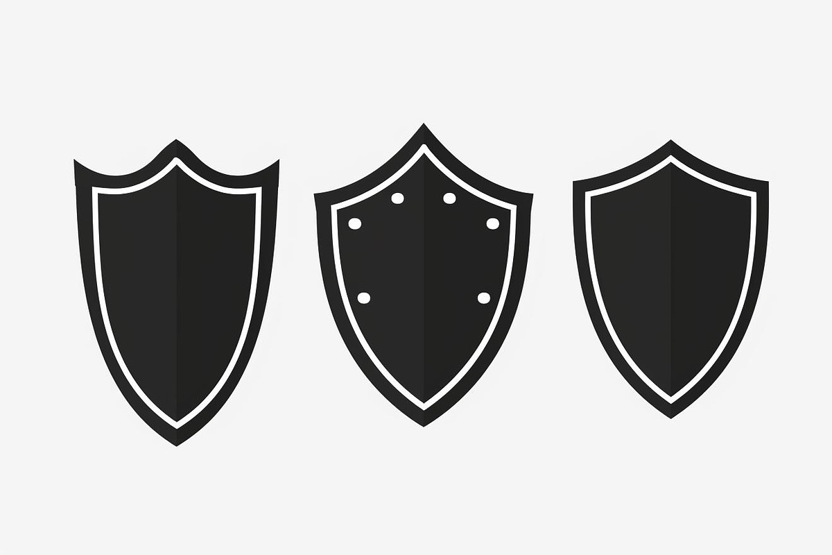 Medieval Shield Silhouette Bundle, an Illustration by Designs_River (Photo 10 of 10)
