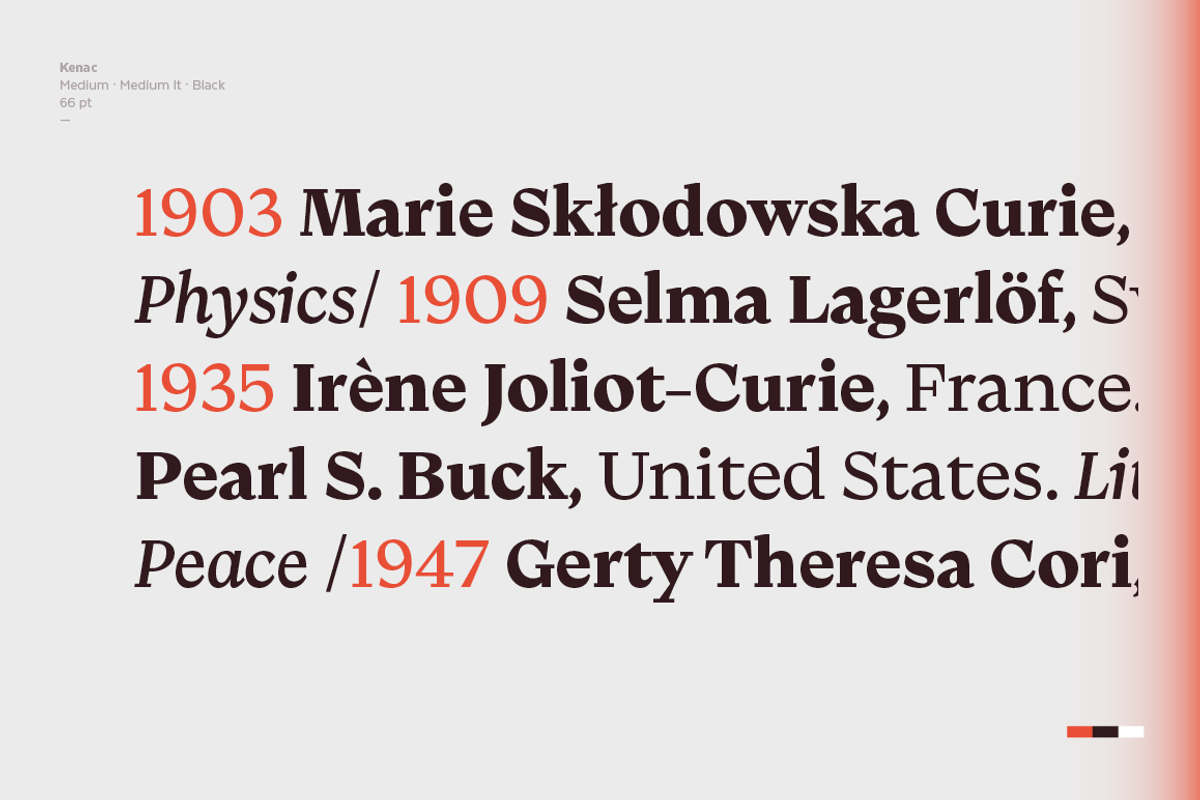 Kenac, a Serif Font by Latinotype (Photo 15 of 15)